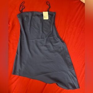 Forever 21 Asymmetrical Blue Dress